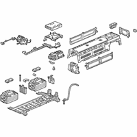 OEM 2016 Chevrolet Silverado 1500 Battery Assembly - 24282979