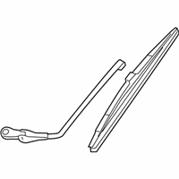 OEM 2003 Kia Rio Rear Wiper Arm Assembly - 0K34A67420A