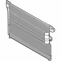 OEM Nissan Frontier Condenser & Liquid Tank Assy - 92100-9BT0A