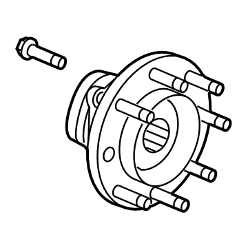 OEM 2020 GMC Sierra 3500 HD Hub & Bearing - 13512700