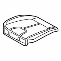 OEM 2021 Hyundai Santa Fe Pad Assembly-Front Seat Cushion, LH - 88150-S2060
