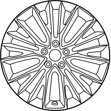 OEM Lexus NX350 WHEEL, DISC - 42611-78190