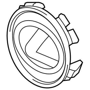 OEM 2022 Lexus NX350 Ornament Sub-Assembly, W - 42603-53140