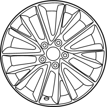 OEM Lexus NX250 WHEEL, DISC - 42611-78170