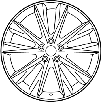 OEM 2022 Lexus NX350h WHEEL, DISC - 42611-78270