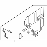 OEM 2018 Kia Stinger Reservoir & Pump Assembly - 98610J5000