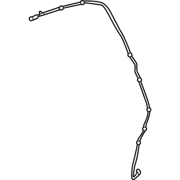 OEM 2022 GMC Yukon XL Washer Hose - 84830105