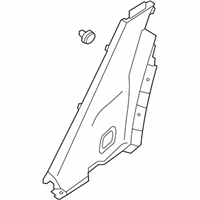 OEM 2016 Kia Rio Trim Assembly-Rear Wheel House - 858901W000HU