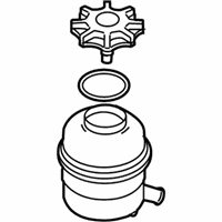 OEM BMW Power Steering Reservoir - 32-41-2-228-855