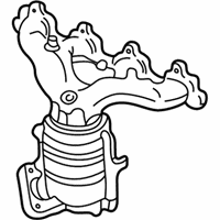 OEM 2000 Honda Civic Converter, Manifold - 18160-P2E-A22