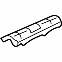 OEM 2000 Honda Civic Insulator B Set, FR. Exhuast Pipe - 18020-S01-A20