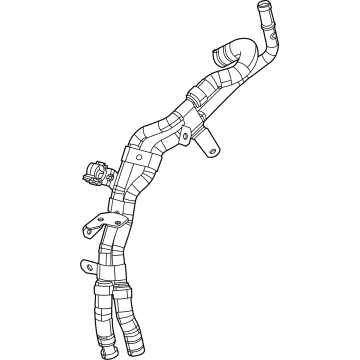 OEM 2019 Jeep Compass HOSE/TUBE-Oil Cooler Pressure And Ret - 68299326AB