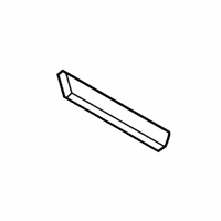 OEM 2022 Toyota Corolla Pillar Molding - 75751-02010