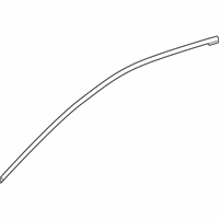 OEM 2022 Toyota Corolla Frame Molding - 75753-02010