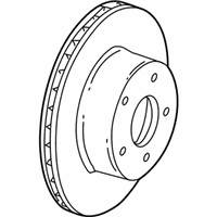 OEM 2002 Jeep Grand Cherokee Brake Rotor - 52098672