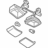 OEM 1996 Nissan Pathfinder Lamp Assembly-Spot, Roof Console - 26430-0W020