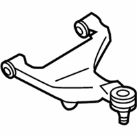 OEM 2017 Nissan Pathfinder Arm Rear Suspension LH - 55502-3JA0B