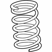 OEM 1999 BMW Z3 Front Coil Spring - 31-33-2-228-473