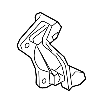 OEM Toyota Sienna Caliper Mount - 47821-08020