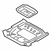 OEM Ford Escape EXTENSION - REAR FLOOR PAN - S - LX6Z-7847122-B