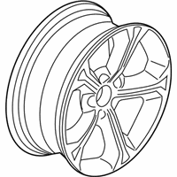 OEM BMW X1 Light Alloy Rim - 36-11-6-789-143