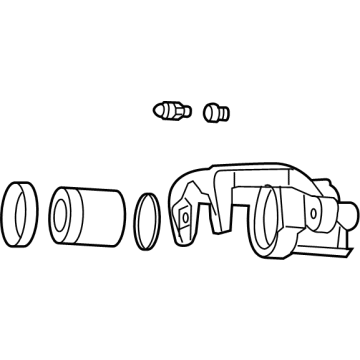 OEM 2021 Jeep Grand Cherokee L DISC BRAKE - 68541330AA