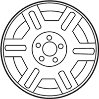 OEM 2006 Ford F-250 Super Duty Wheel, Alloy - 5C3Z-1007-PA