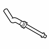 OEM 2007 Ford Ranger Lower Return Hose - 2L5Z-3A713-BA