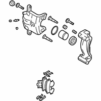 OEM 2017 Hyundai Azera Brake Assembly-Rear Wheel, RH - 58230-2T600