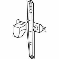 OEM 2013 Jeep Compass Rear Door Window Regulator - 68002888AA