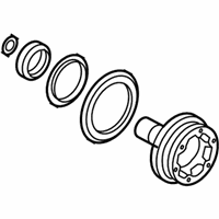 OEM 2012 BMW 335i Drive Flange Output - 33-13-1-428-124