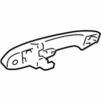 OEM Chevrolet Impala Limited Handle, Outside - 25889997