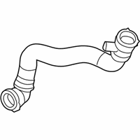 OEM 2006 BMW Z4 Upper Radiator Coolant Hose - 17-12-7-537-717
