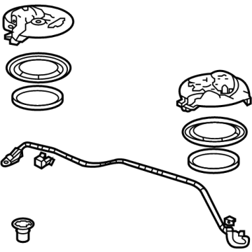 OEM 2022 Acura TLX TUBE SET, TRANSFER - 17051-TGV-A03