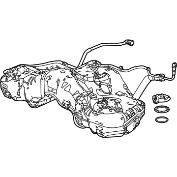 OEM Acura TLX TANK SET, FUEL - 17044-TGV-A02