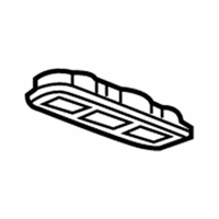 OEM Chevrolet Silverado Reading Lamp Assembly - 84281471