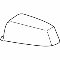 OEM 2013 BMW 740i Outside Mirror Cover Cap, Primed, Left - 51-16-7-308-683
