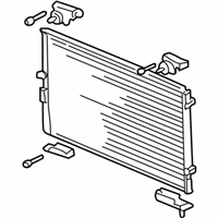 OEM 2002 Acura RL Condenser Set - 80101-SZ3-A01