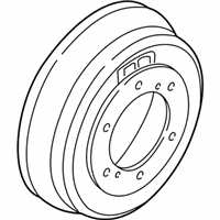 OEM 1991 Nissan D21 Drum-Brake, Rear - 43206-VM30B