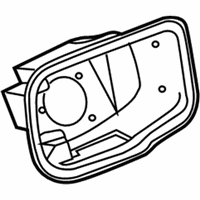 OEM Chevrolet Aveo Housing, Fuel Tank Filler Pipe - 96408256