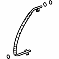 OEM Cadillac SRX Hose, A/C Compressor - 25735202