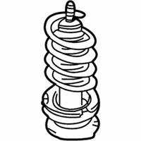 OEM 2001 Mercury Sable Coil Spring - 4F1Z-5310-AA