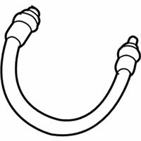 OEM 1998 GMC Jimmy Hose Asm, Rear Brake - 19366661