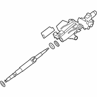 OEM 2009 Lexus ES350 Column Assy, Steering - 45250-33651