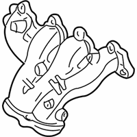 OEM Acura Integra Manifold Assembly, Exhaust - 18100-P73-A00