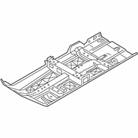 OEM Nissan Maxima Floor Front, LH - 74321-9DL0D