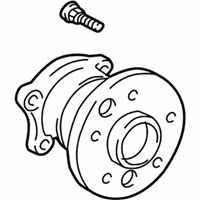 OEM Lexus RX300 Rear Axle Hub & Bearing Assembly, Left - 42450-33010