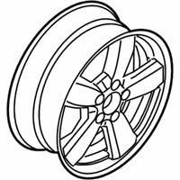 OEM 2010 Ford Escape Wheel, Alloy - 9L8Z-1007-A