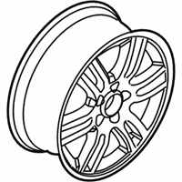 OEM Mercury Wheel, Alloy - 9E6Z-1007-A