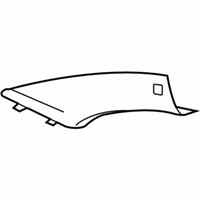 OEM 2015 BMW 428i xDrive Cover, Column A Right - 51-43-7-328-740